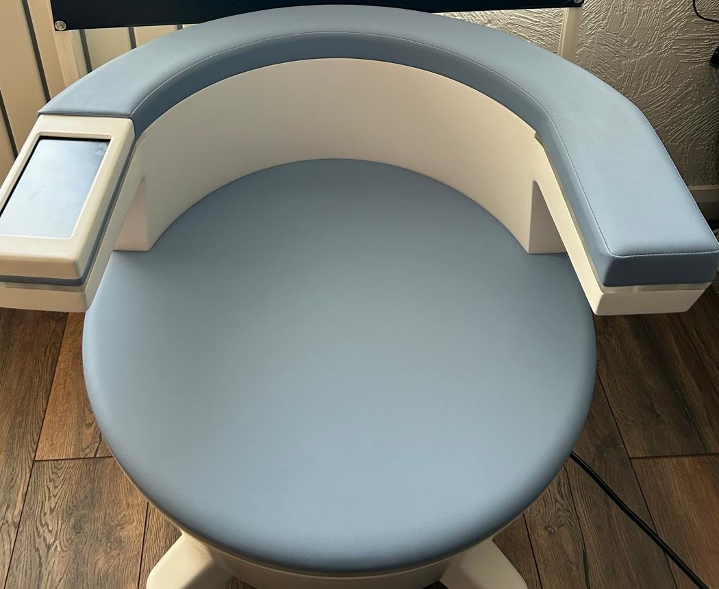 The pelvic floor chair in the Ravenshead studio